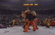 Double Chokeslam