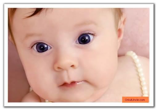 innocent-Cute baby Orkut scraps