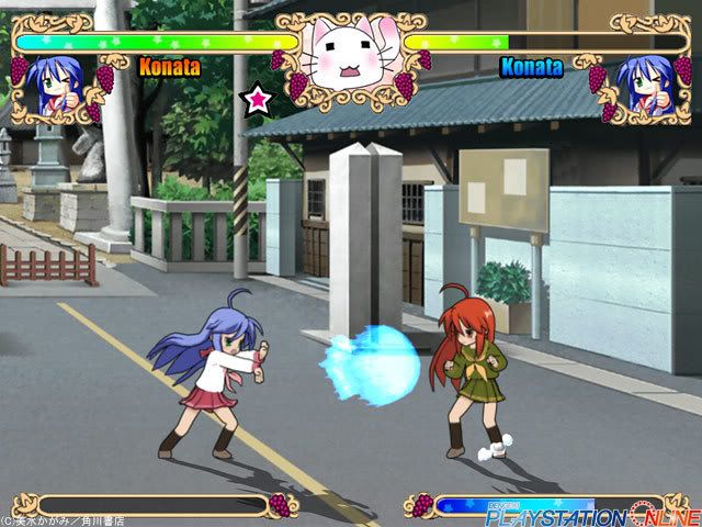 lucky star street fighter