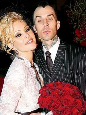 Travis Barker and Shanna Moakler Pictures, Images and Photos