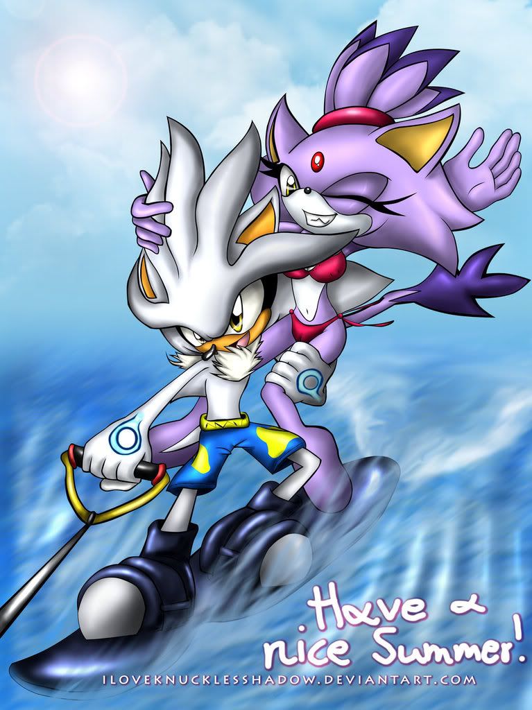 Knuckles And Blaze