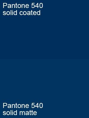 pantone 540