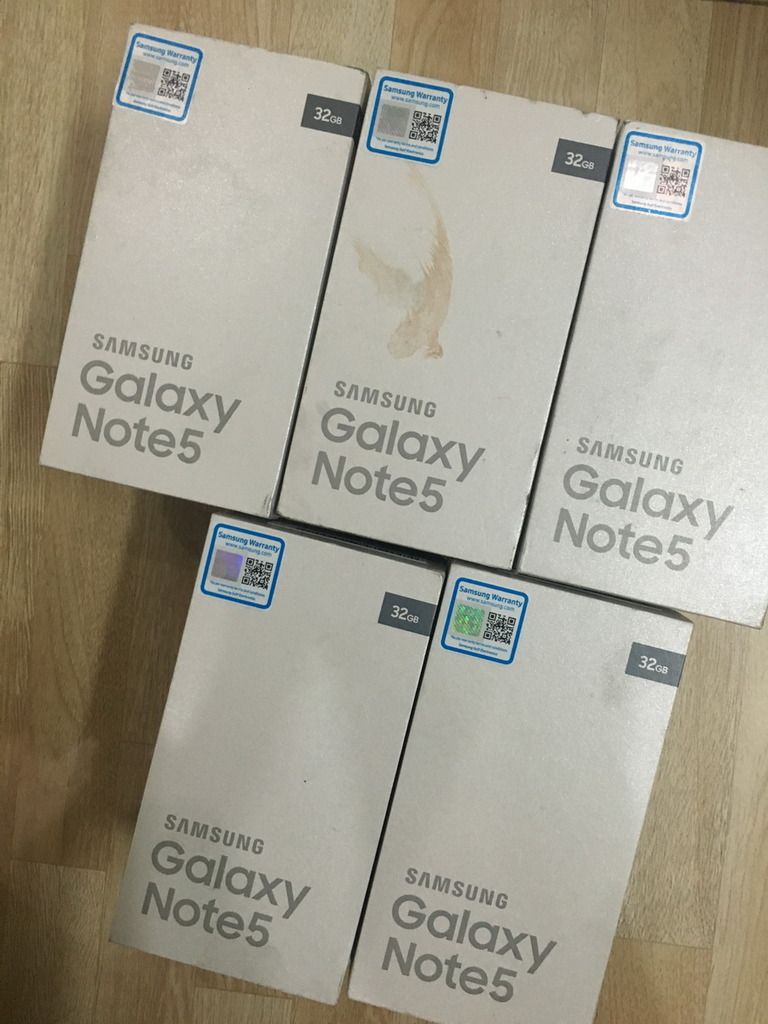 Samsung Galaxy Note 5 Silver Titanium N920C nguyên seal fullbox