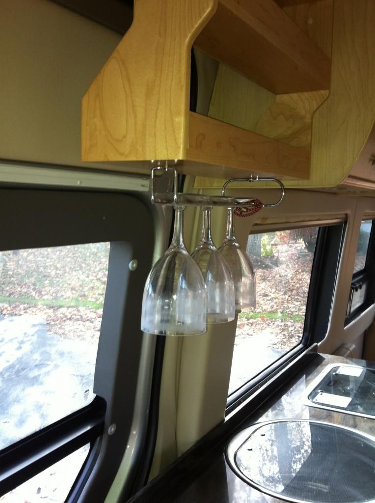 Wine glass holder? • Class B RV and Camper Van Discussion Forum
