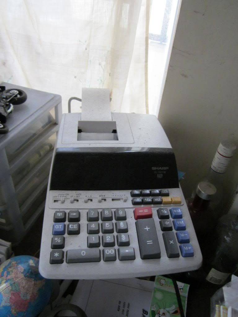 HCM--dư dùng thanh lí máy tính in bill   sharp EL 1197 PIII