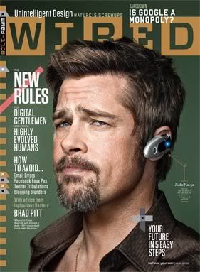 Brad Pitt Wired Magazine August 2009
