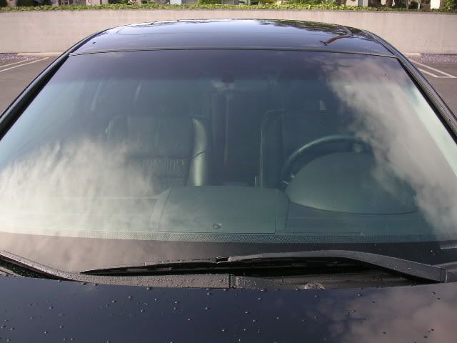 I got Llumar AIR Blue windshield tint installed.