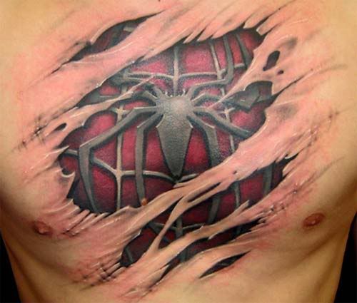 spiderman tattoo · Jello-Bello posted a photo