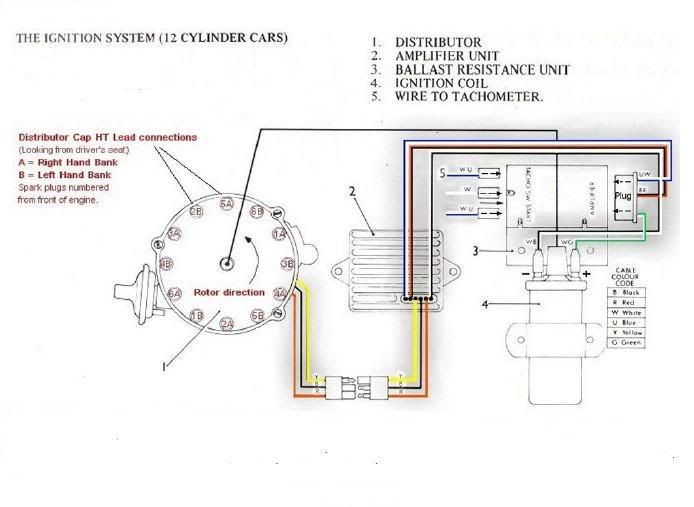 Schemat instalacji elektrycznej zapłon