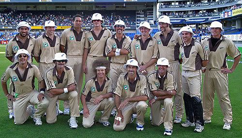 nz cricketers dressed in Beige for twenty20