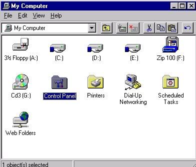'my computer' icon screen