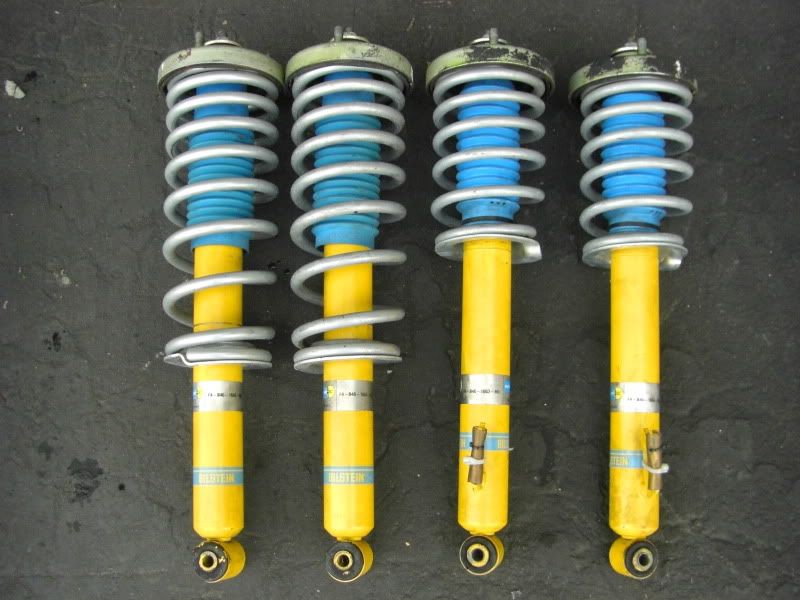 Suspension FS Bilstein height adjustable Shocks and lowered Springs COMBO (CA)