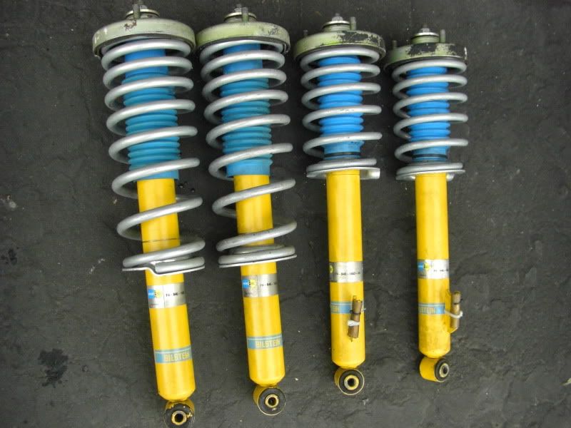 Suspension FS Bilstein height adjustable Shocks and lowered Springs