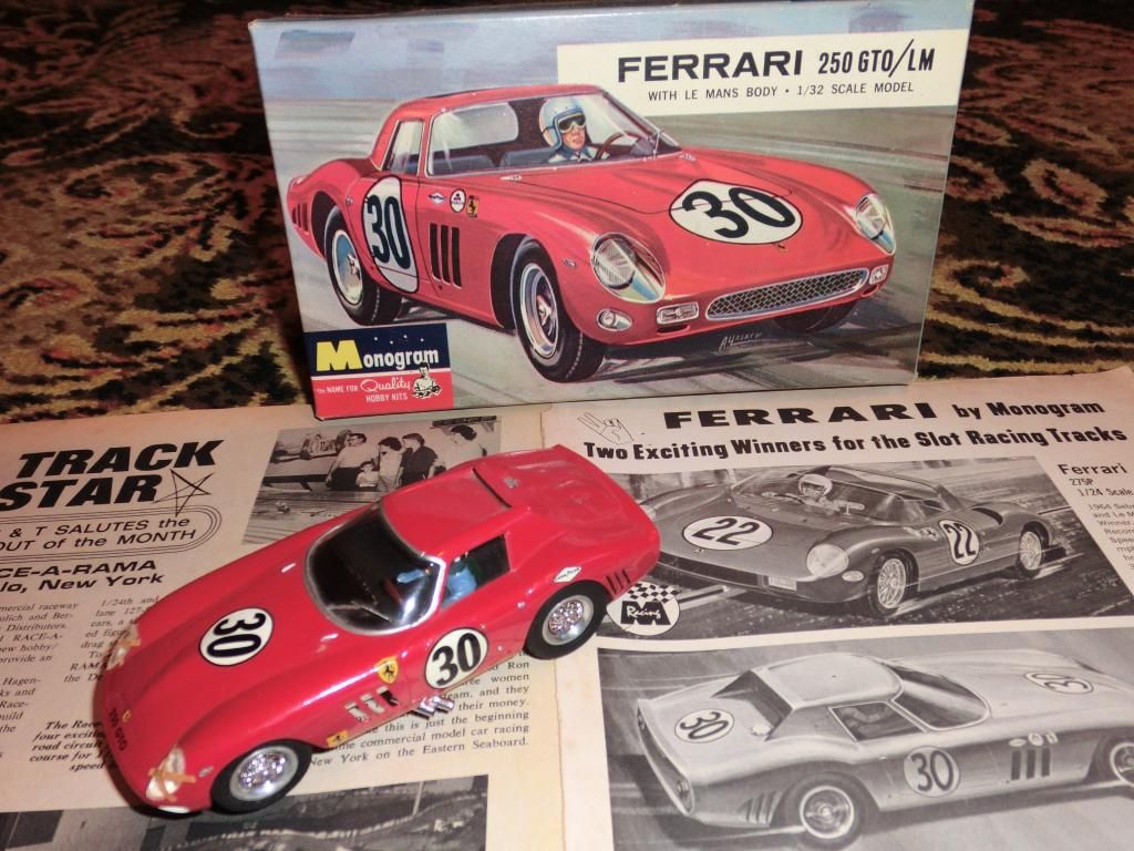 Monogram Ferrari 250 Gto Lm - Vintage & Collector's Corner - Slotforum