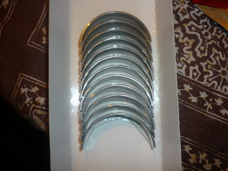 FS12v VR6 Main, Rod, And Thrust bearings. Standard size. VW Vortex