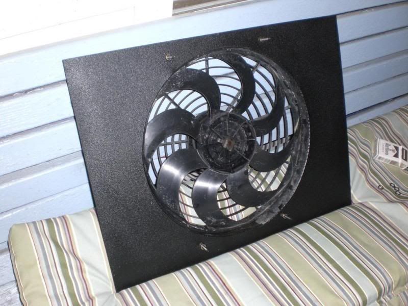 Electric Fan Swap How to Mount your new fan. Make a shroud! Jeep
