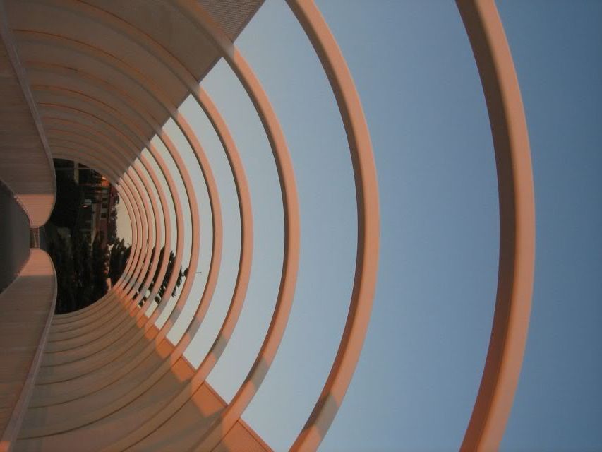 Bridge over Freeway: Photo taken by Alex