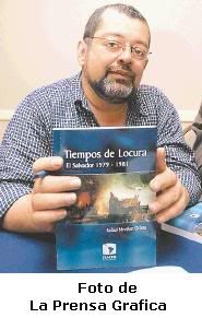 Rafael Menjivar y su nuevo libro
