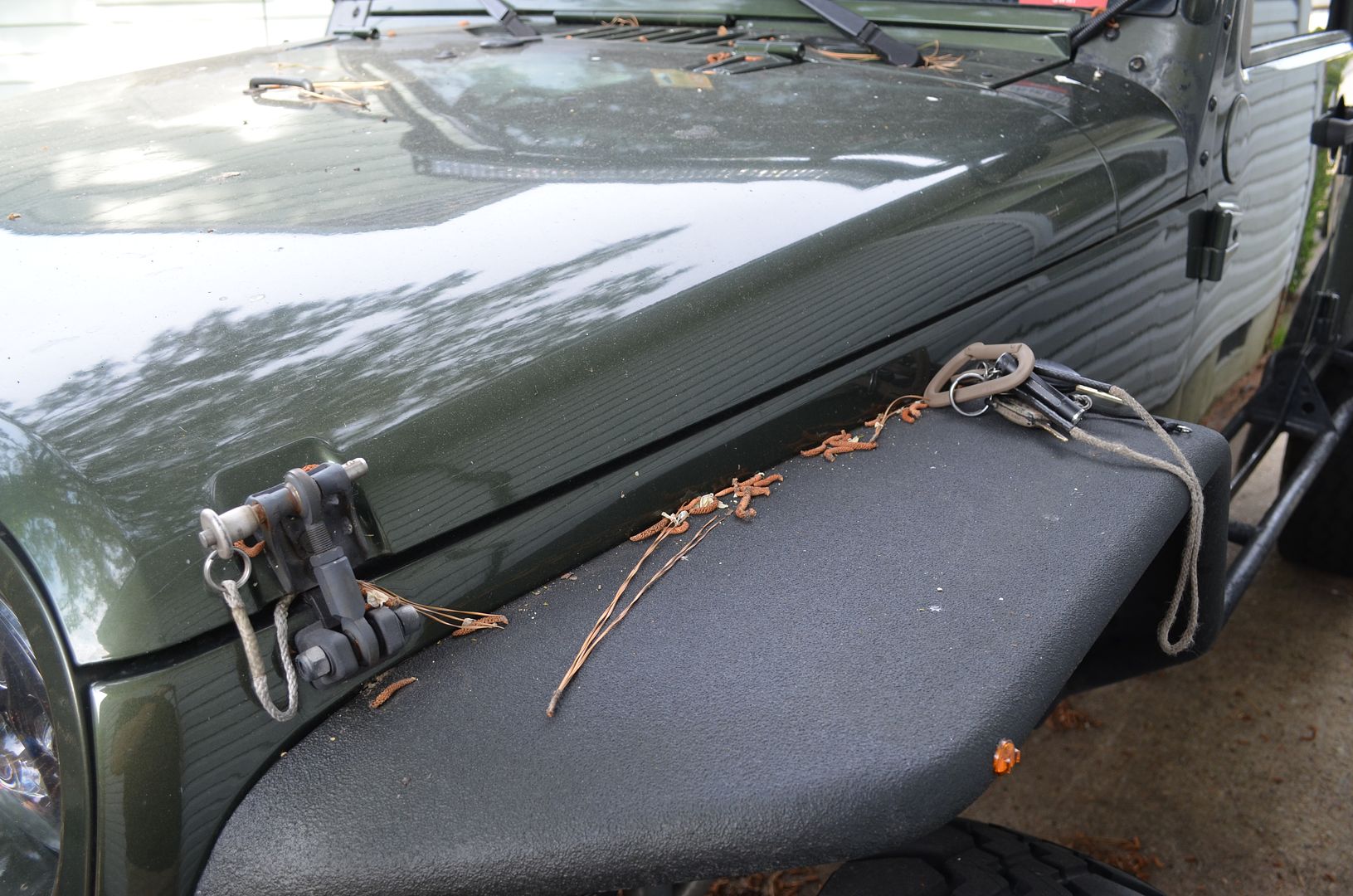 Painting jeep plastic fenders #4