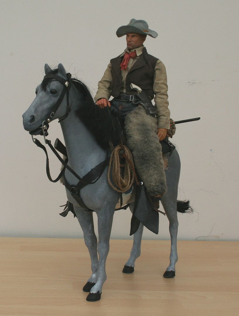 Btilasif Western Cowboy Texas Retro Celtic Cross Horse Horseman