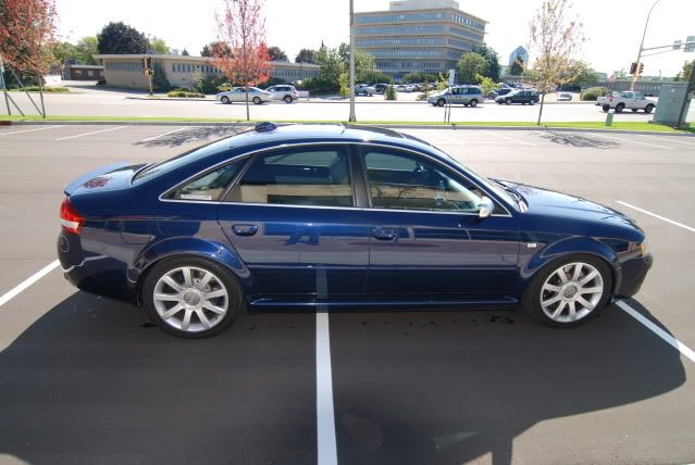 2003 Audi RS6 for sale Blue with Gray 63K miles Carbon Package