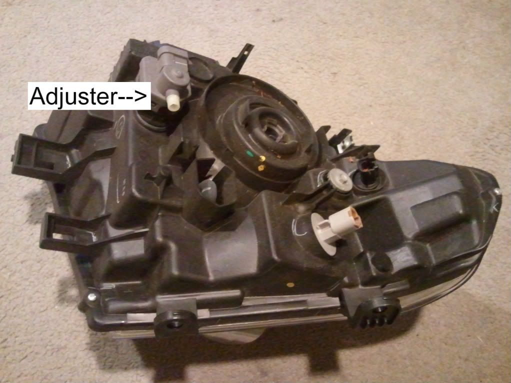 2011 Nissan frontier headlight adjustment
