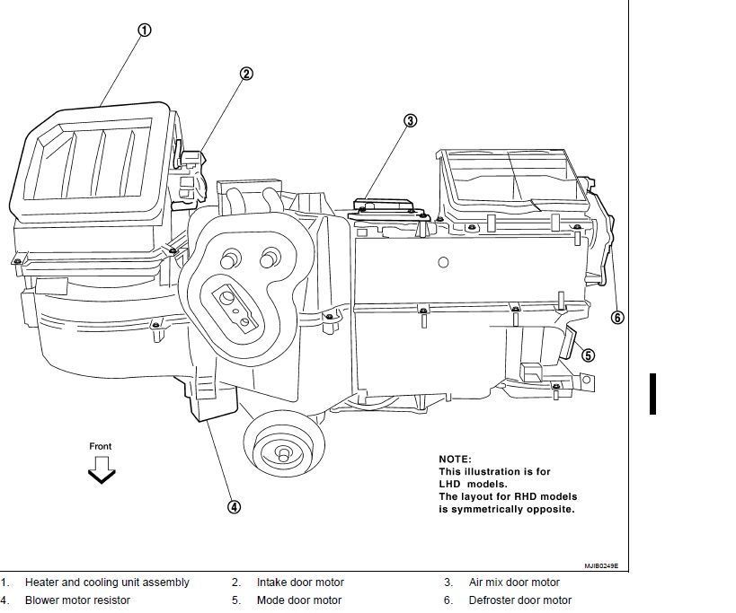 2007 Nissan frontier heater problems #8