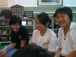 Swee Geok, Irma and Editha