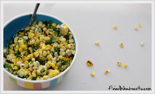Grilled Corn Relish