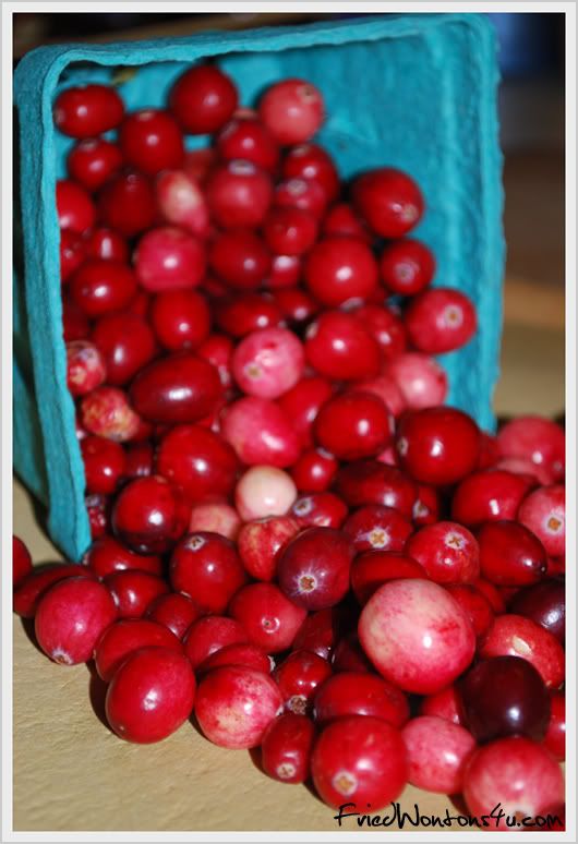 Red Heirloom Cranberries