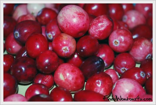 Red Heirloom Cranberries