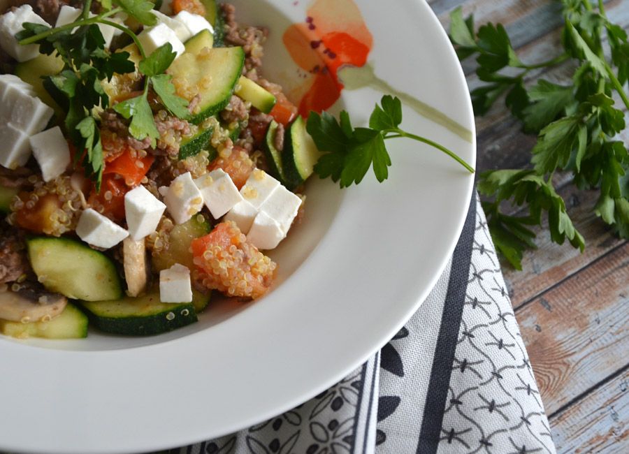 Quinoa-Pfanne