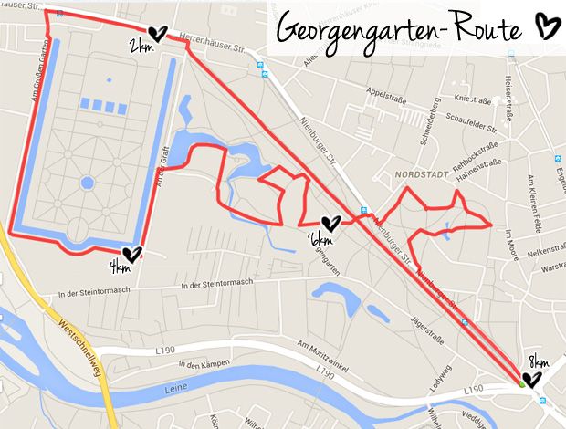 Laufstrecken Hannover