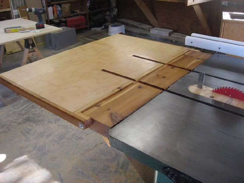 Table Saw Outfeed Table Plans