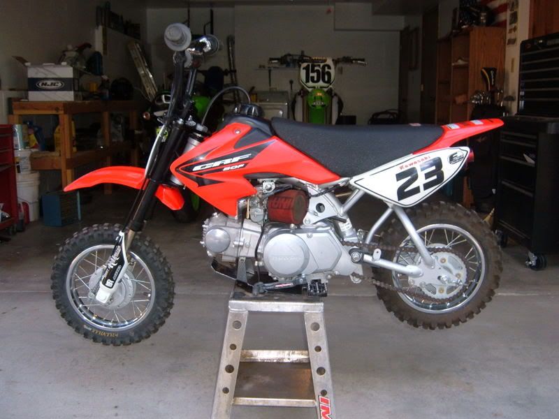 crf50 stock exhaust