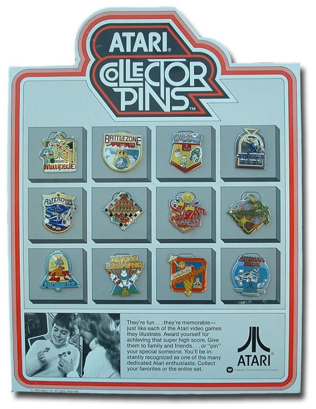 Any ATARI PIN COLLECTORS out there?? Museum of the Game Forums
