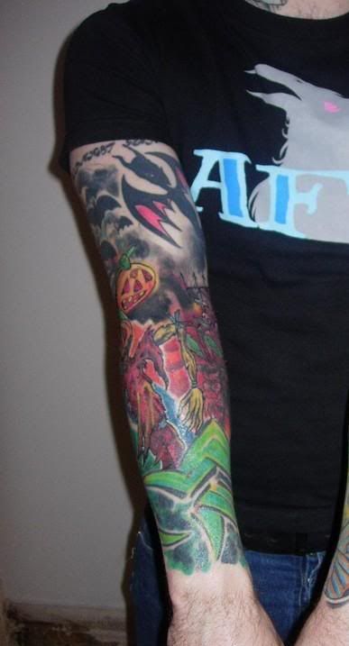 some nice tattoos in here I'v had my sleeve now for almost 5 years