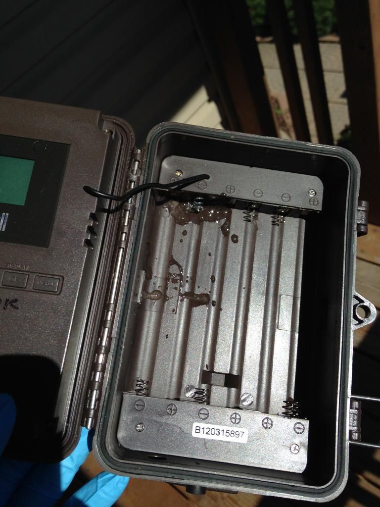 What happened? New Batteries in Camera basically exploded Archery