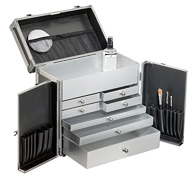 Japonesque Professional Aluminum Series Makeup Case with Drawers