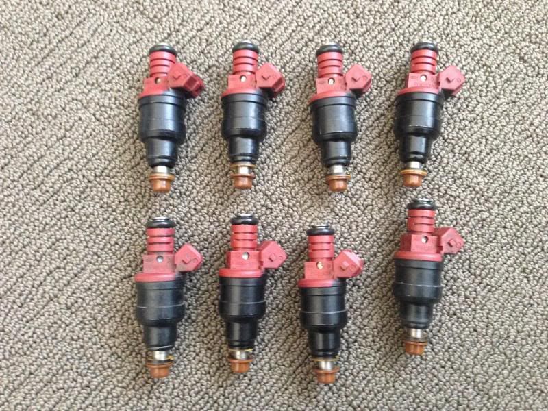 SVO/Bosch red top 30lb Fuel injectors *FLOWMATCHED*