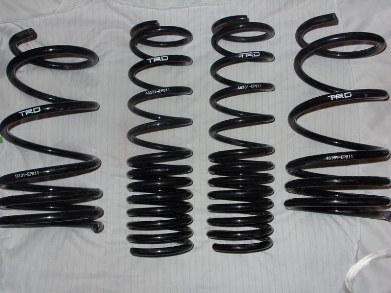 toyota starlet glanza lowering springs #2