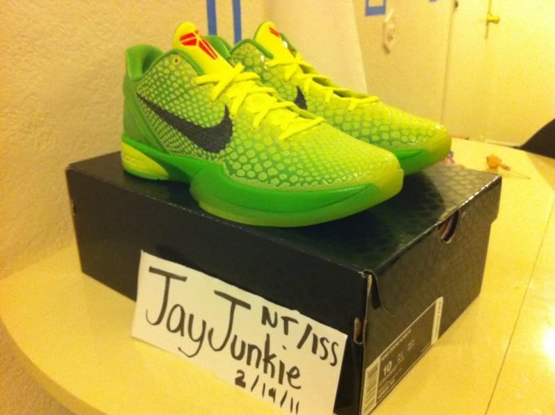 kobe 6 grinch. DS Kobe 6 quot;Grinchquot;