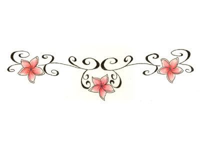 Hawaiian Flower Tattoos - Orchid, Plumeria and Hibiscus Tattoo