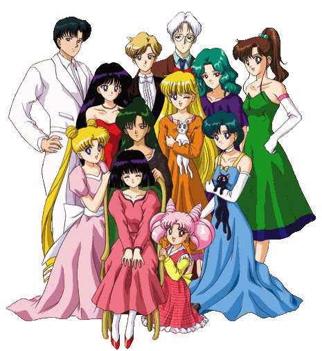 IMVU: Group: Sailor Moon : The Sailor Scouts group