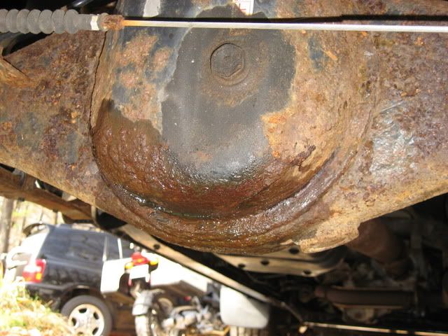 toyota tundra rear differential rust #3