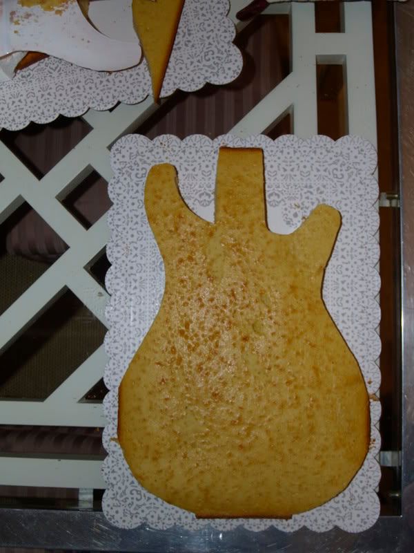 i cut the cake