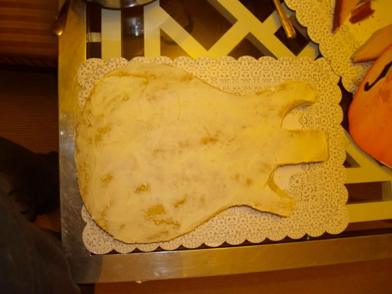 I frosted the cake
