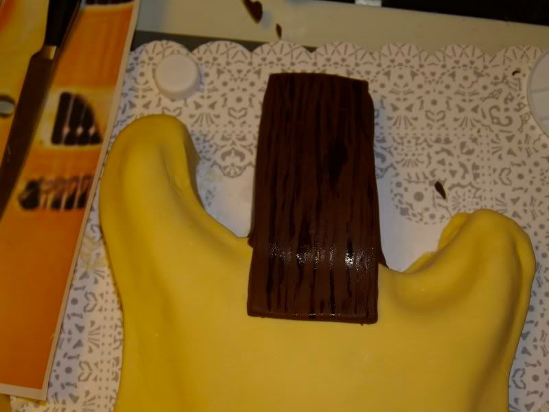neck detail of guitar