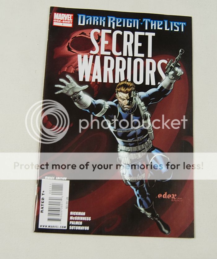 Secret Warriors 1 Shot Marvel VF Dark Reign The List  