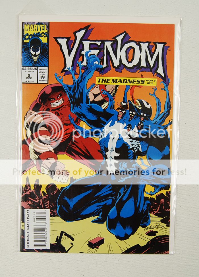 Venom Madness 2 of 3 Marvel NM Juggernaut  